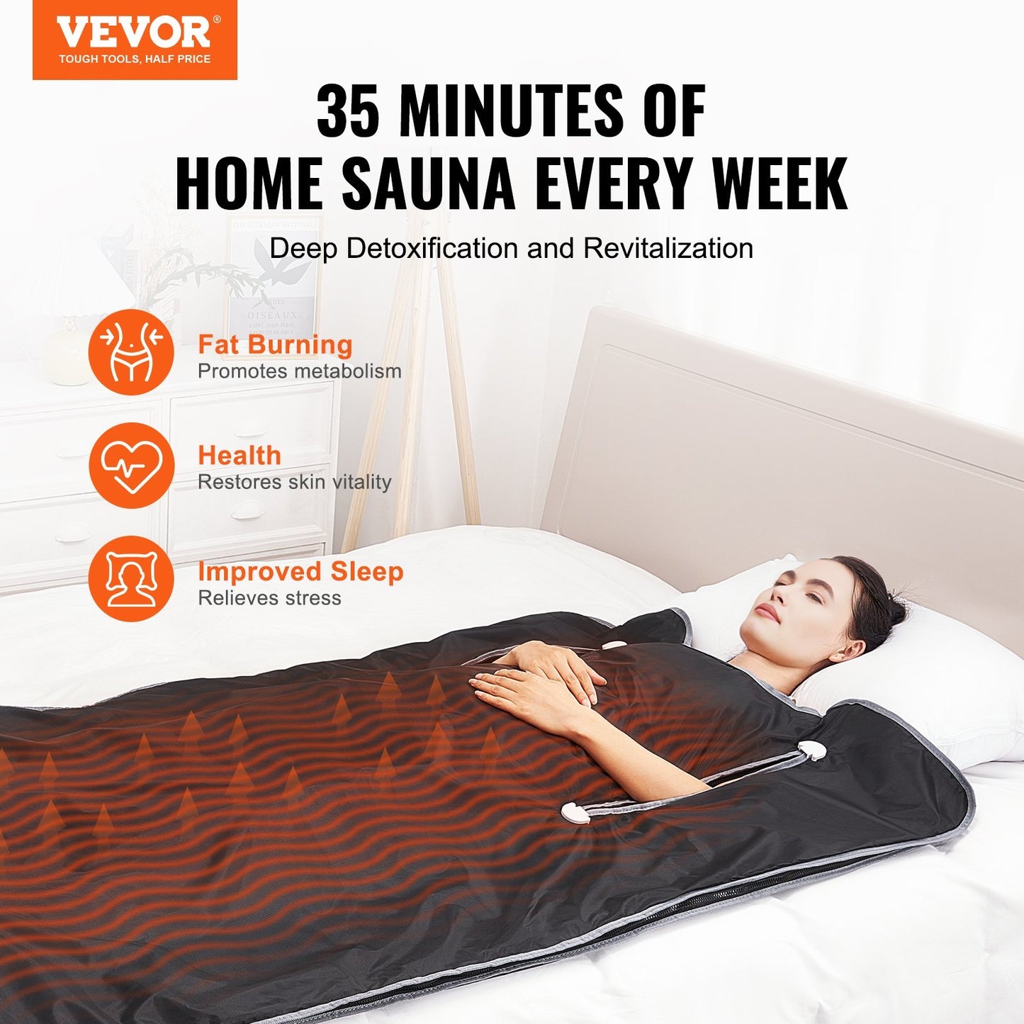 Infrared Sauna Blanket For Detoxification – Detox & Weight Loss Sauna for Home