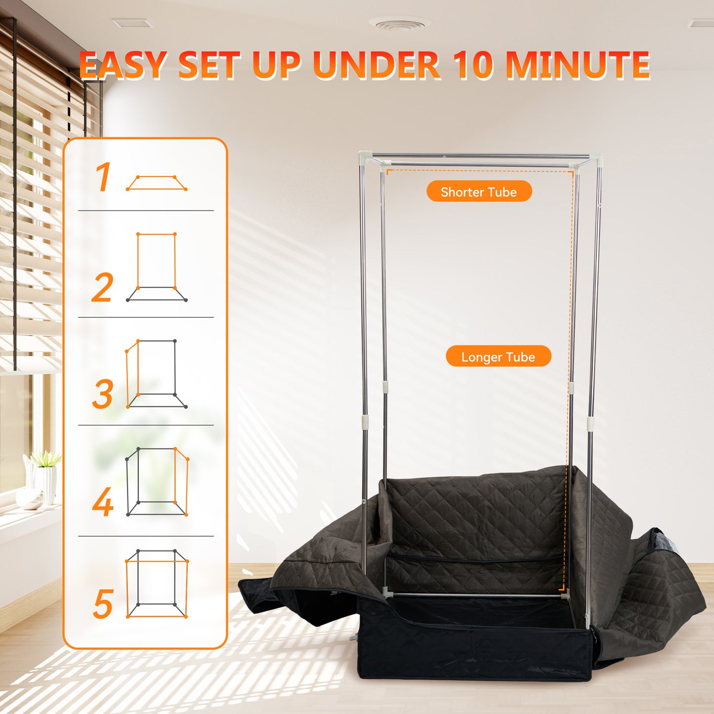 Portable Steam Sauna Room – Home Detox & Relaxation