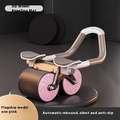 Ab Roller with Elbow Support and Automatic Rebound