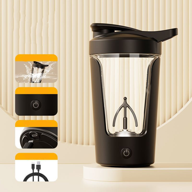 Portable Electric Blender Bottle – USB Rechargeable Mixer