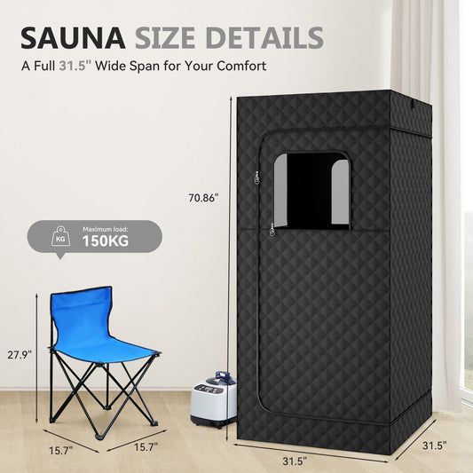 Portable Steam Sauna Room – Home Detox & Relaxation
