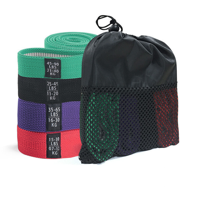 Long Fabric Resistance Bands Set – Strength Training Bands