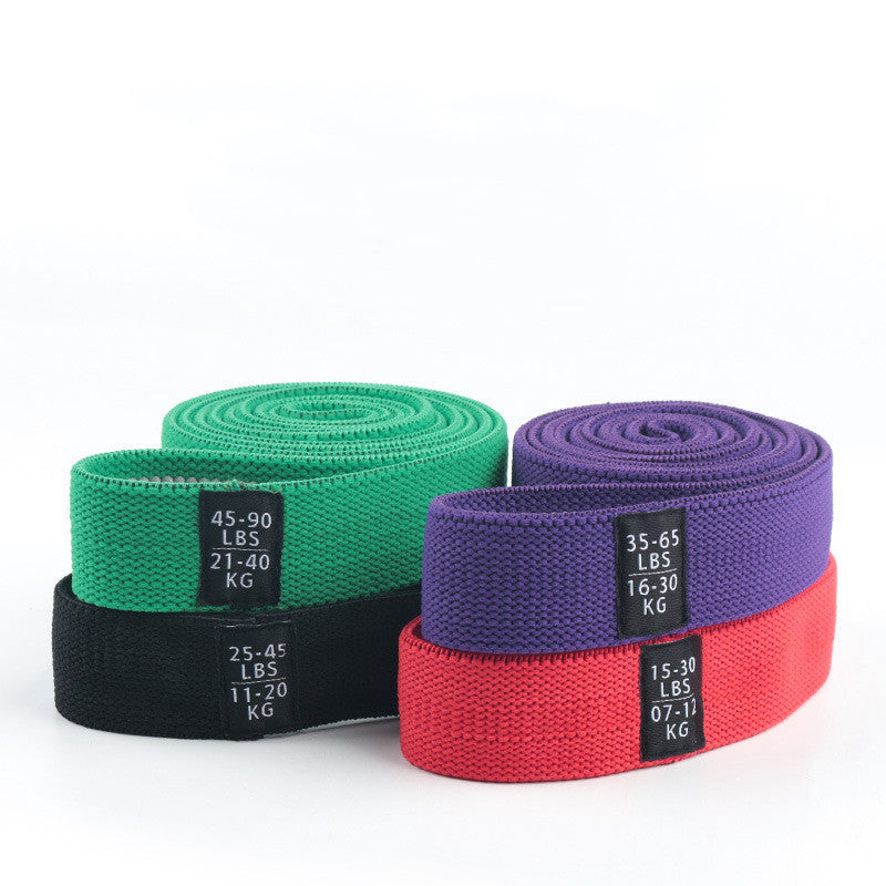 Long Fabric Resistance Bands Set – Strength Training Bands