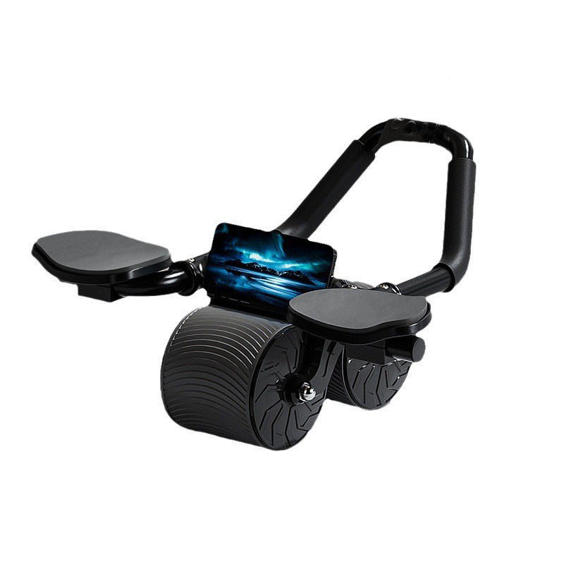 Ab Roller with Elbow Support and Automatic Rebound