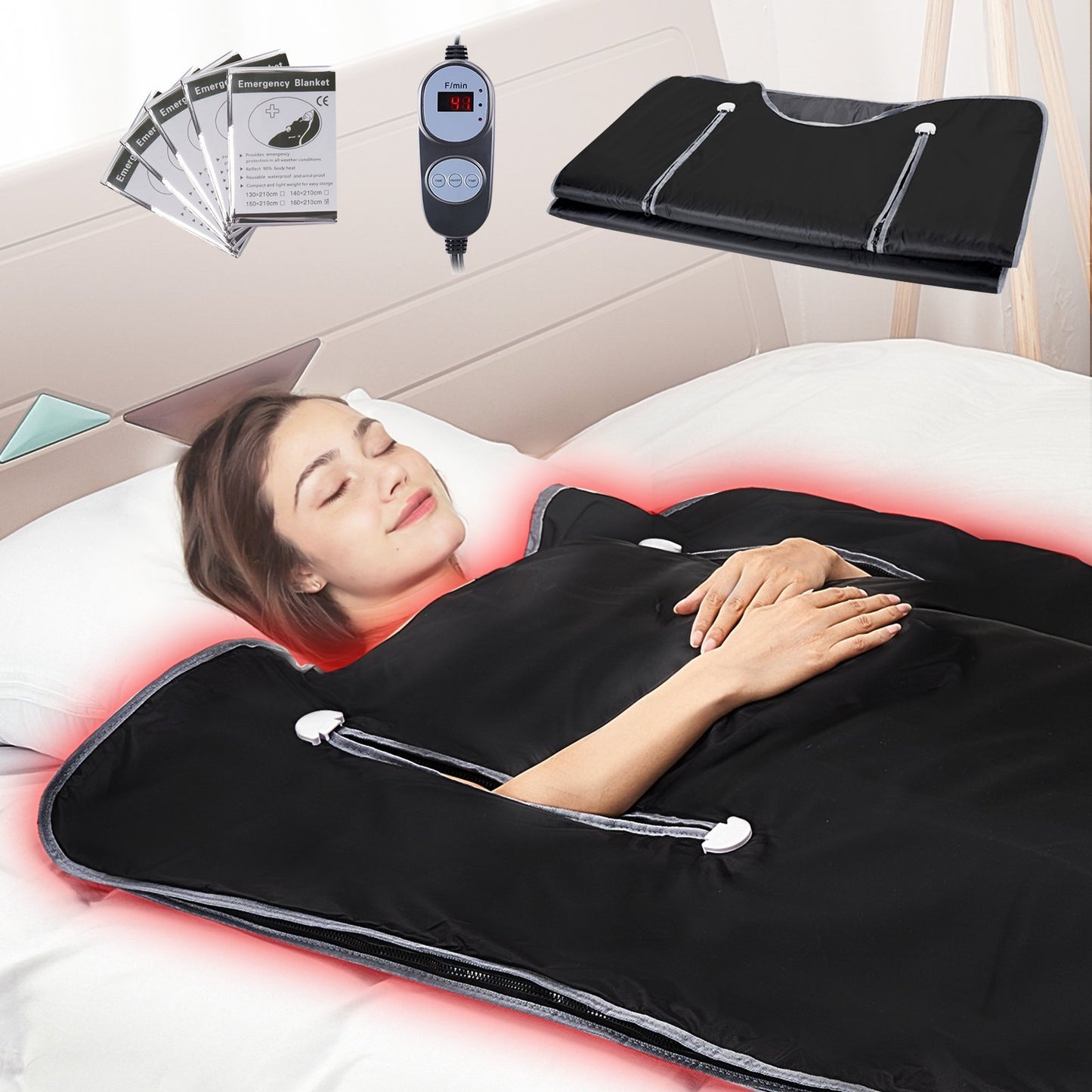 Infrared Sauna Blanket For Detoxification – Detox & Weight Loss Sauna for Home